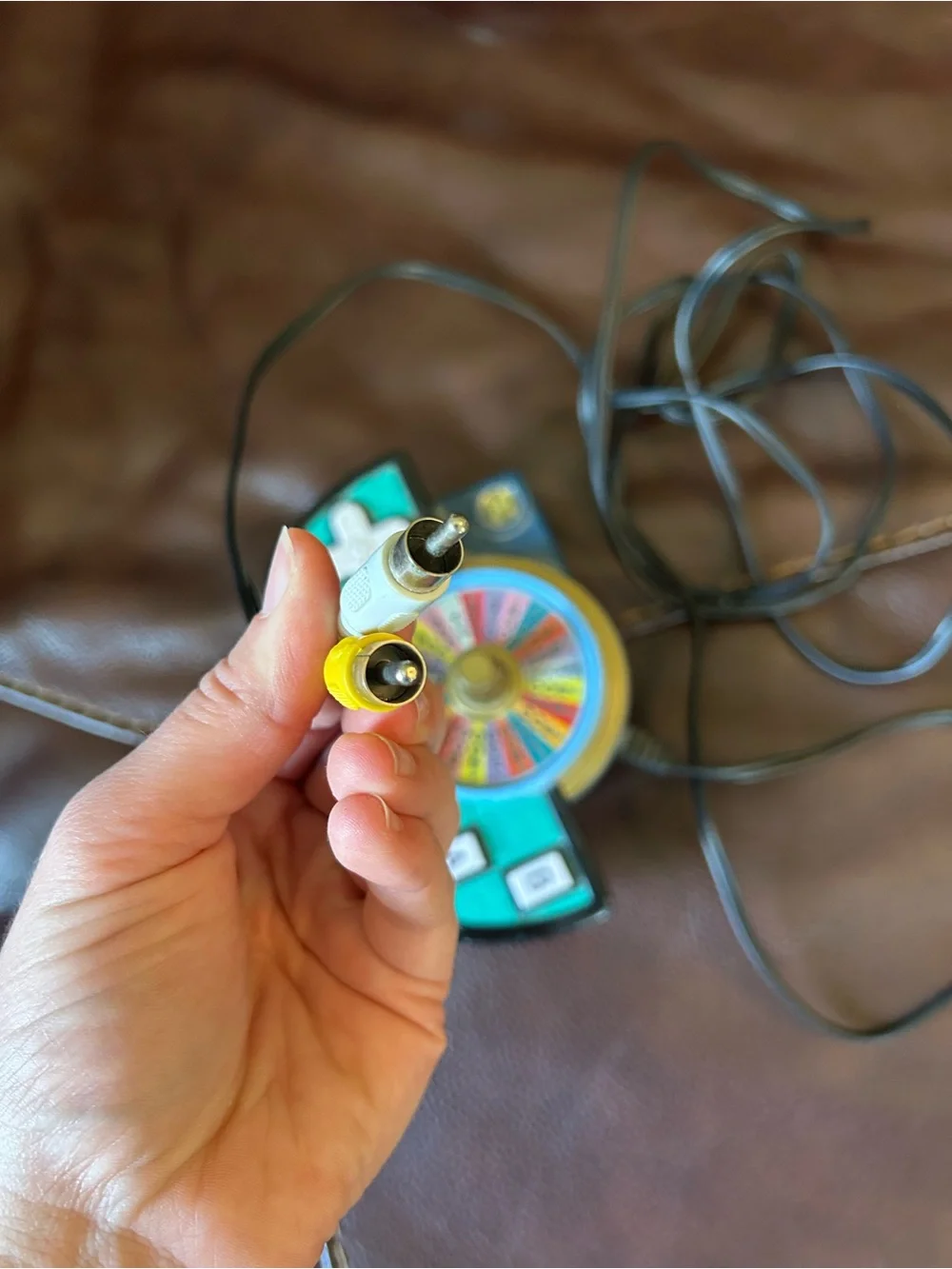 Wheel of Fortune Game Controller - Teal and Black